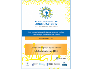  XXXI Congreso de la Asociación Latino Americana de Sociología